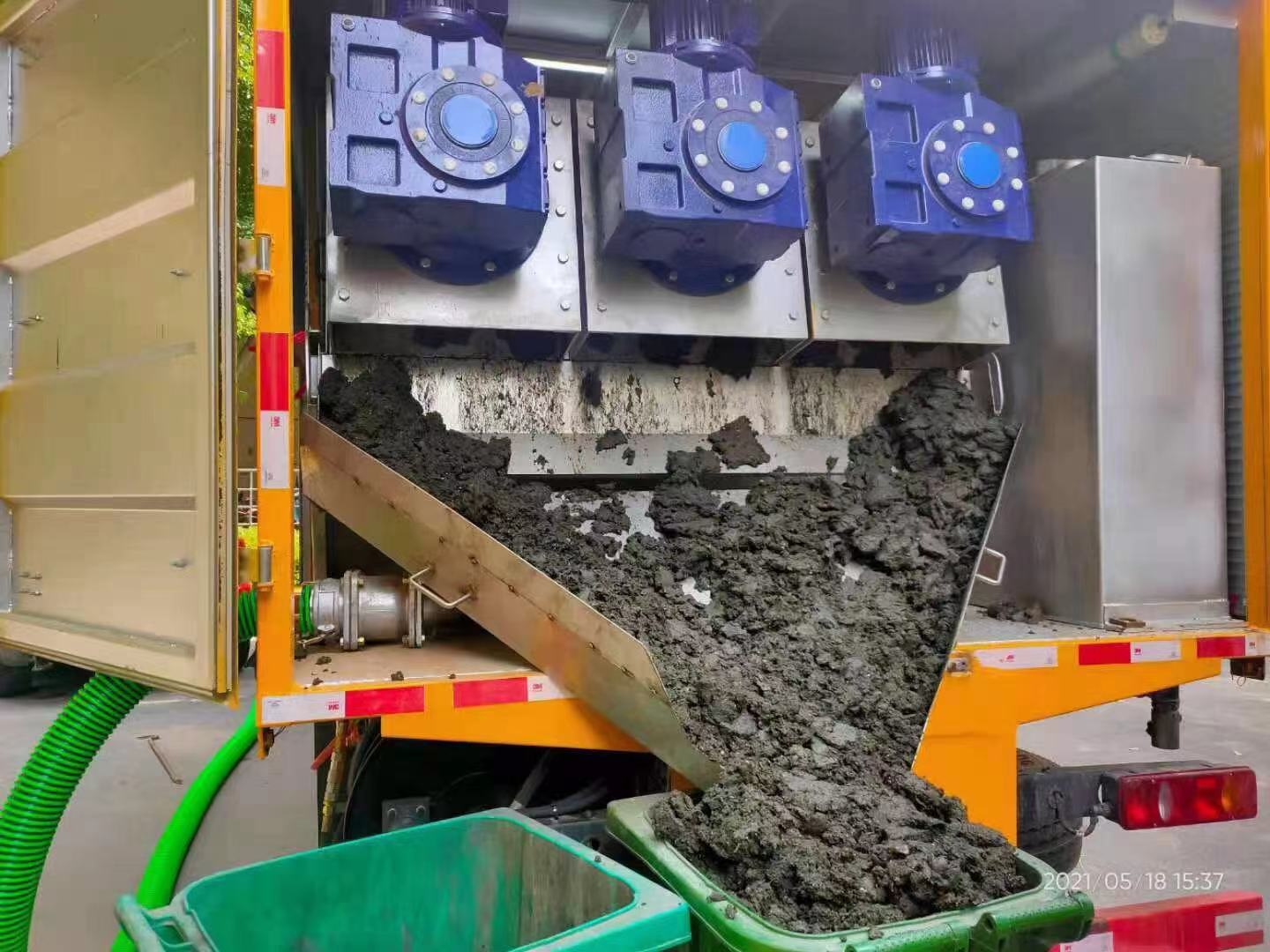 下关化粪池清掏城市维护站-泥浆净化干湿分离处理